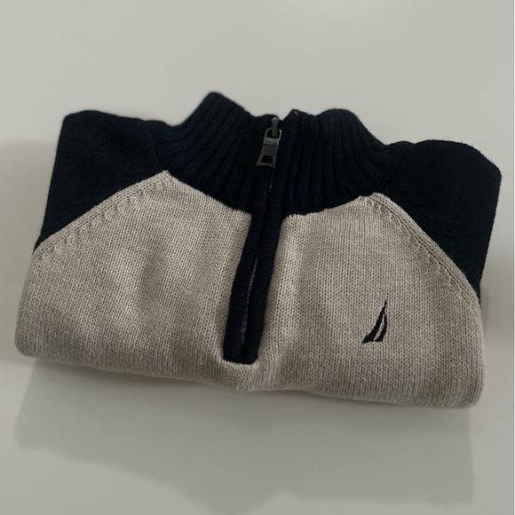 Nautica knit sweater with zip collar - Picture 9 of 9
